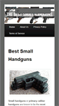 Mobile Screenshot of bestsmallhandguns.com